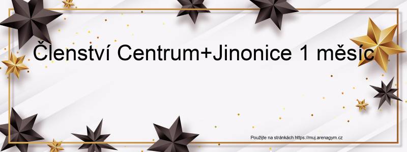 Voucher Členství Centrum+Jinonice 1 měsíc